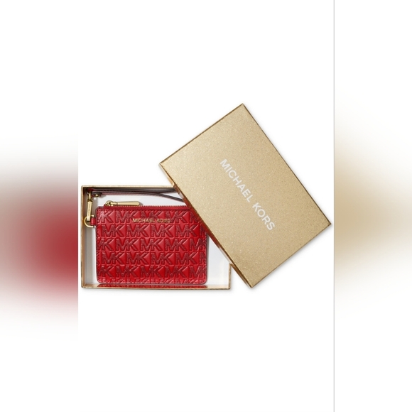 Michael Kors Signature Jet Set Small Coin Purse - Picture 1 of 10
